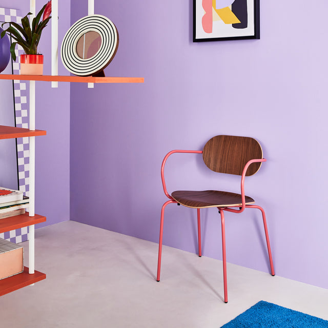 4MURS Papier peint intissé OPAL coloris parme