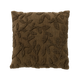 Coussin Mira Brun chocolat