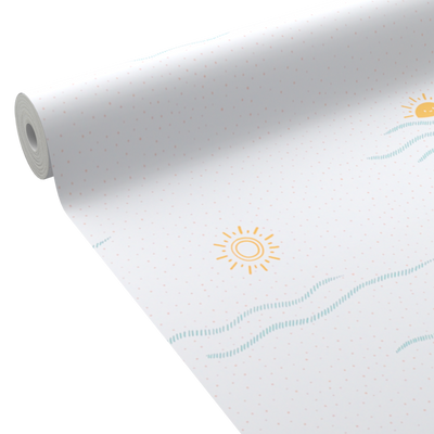 4MURS Papier peint intissé Solea Blanc