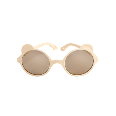 KI ET LA Lunettes de soleil Ours Crème - 1 à 2 ans