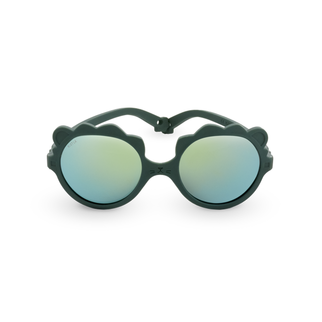 KI ET LA Lunettes de soleil LION coloris Vert - 0 à 1 an