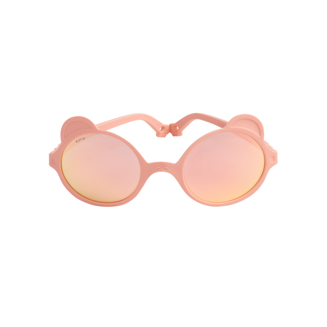 KI ET LA Lunettes de soleil OURS coloris Pêche - 1 à 2 ans