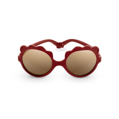KI ET LA Lunettes de soleil Lion Terracotta - 1 à 2 ans