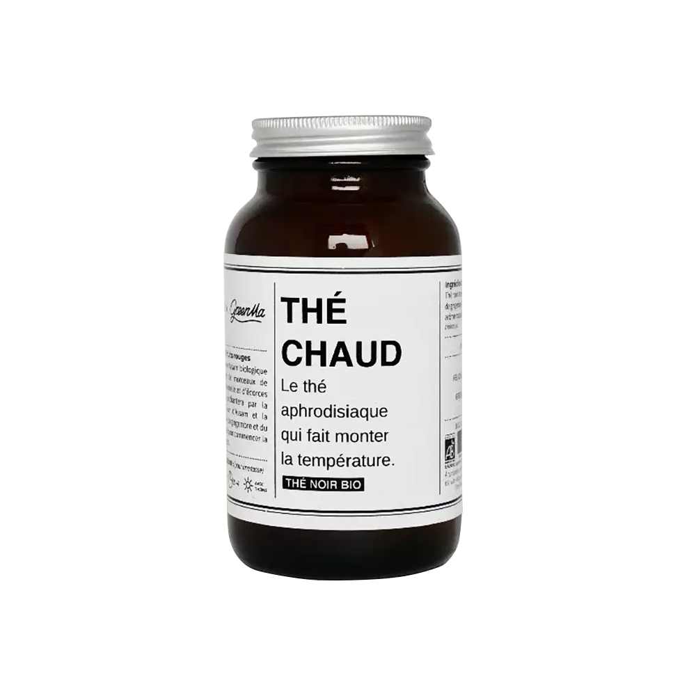 GREENMA Thé noir en vrac Thé chaud 75G