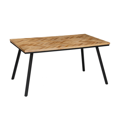 4MURS Table de salle à manger Farrow Teck naturel