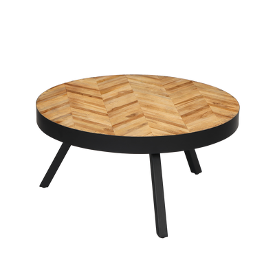 4MURS Table basse Farrow Teck naturel