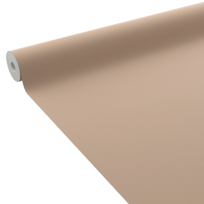4MURS Papier peint intissé Nunca Café latte Lisse