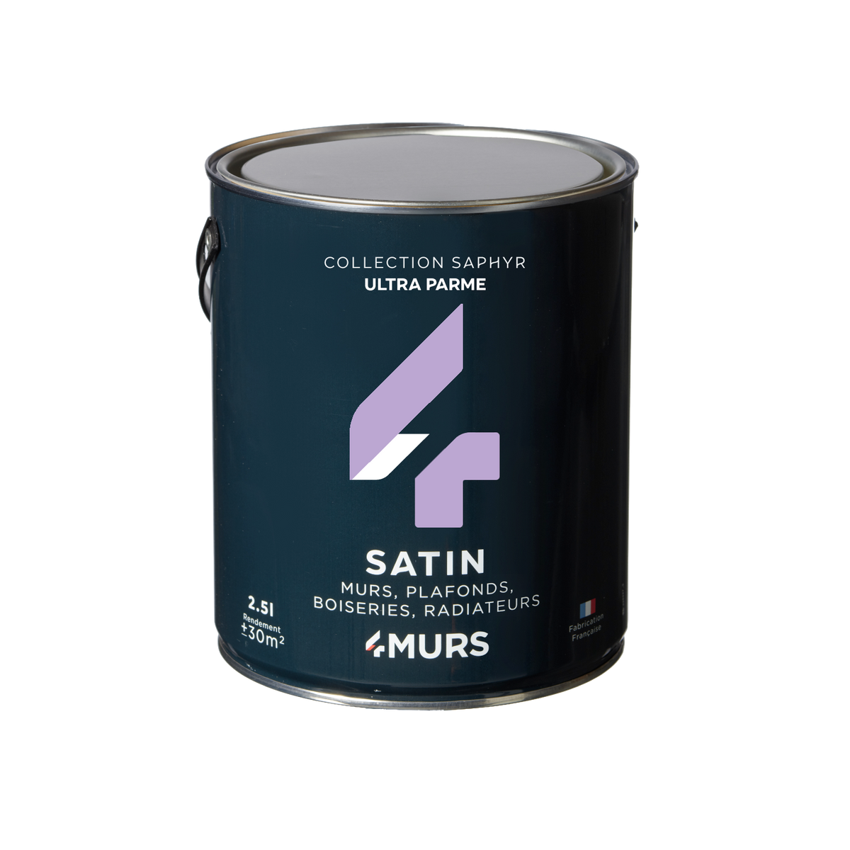 SAPHYR Peinture Saphyr Ultra parme Satiné 2,5L