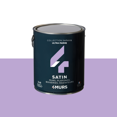SAPHYR Peinture Saphyr Ultra parme Satiné 2,5L