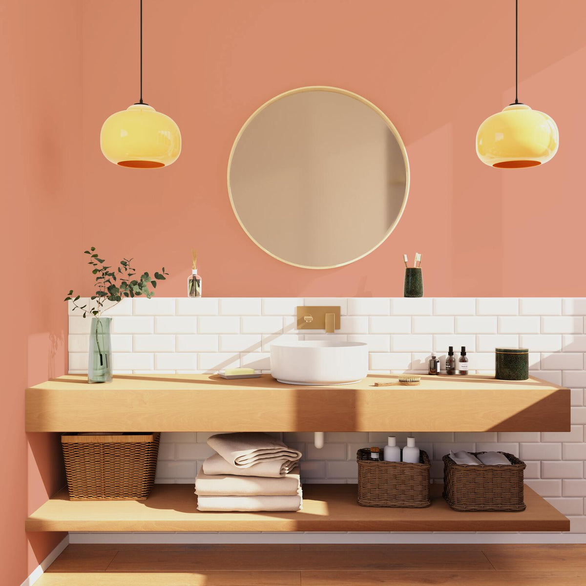 SAPHYR Peinture Saphyr Pink pêche Satiné 0,5L