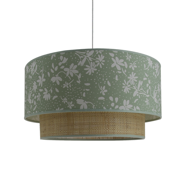 4MURS Suspension ZOÉ coloris vert de gris 20 x 38 cm