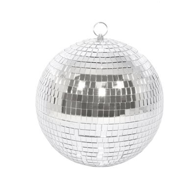 Décoration à suspendre Boule a facette Argent