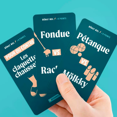 Jeu de société Debats nuls Bleu