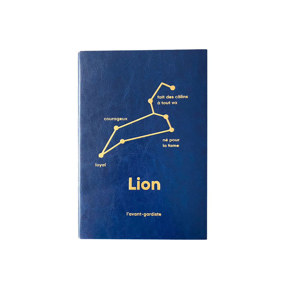 L'AVANT GARDISTE Carnet Astro lion Bleu