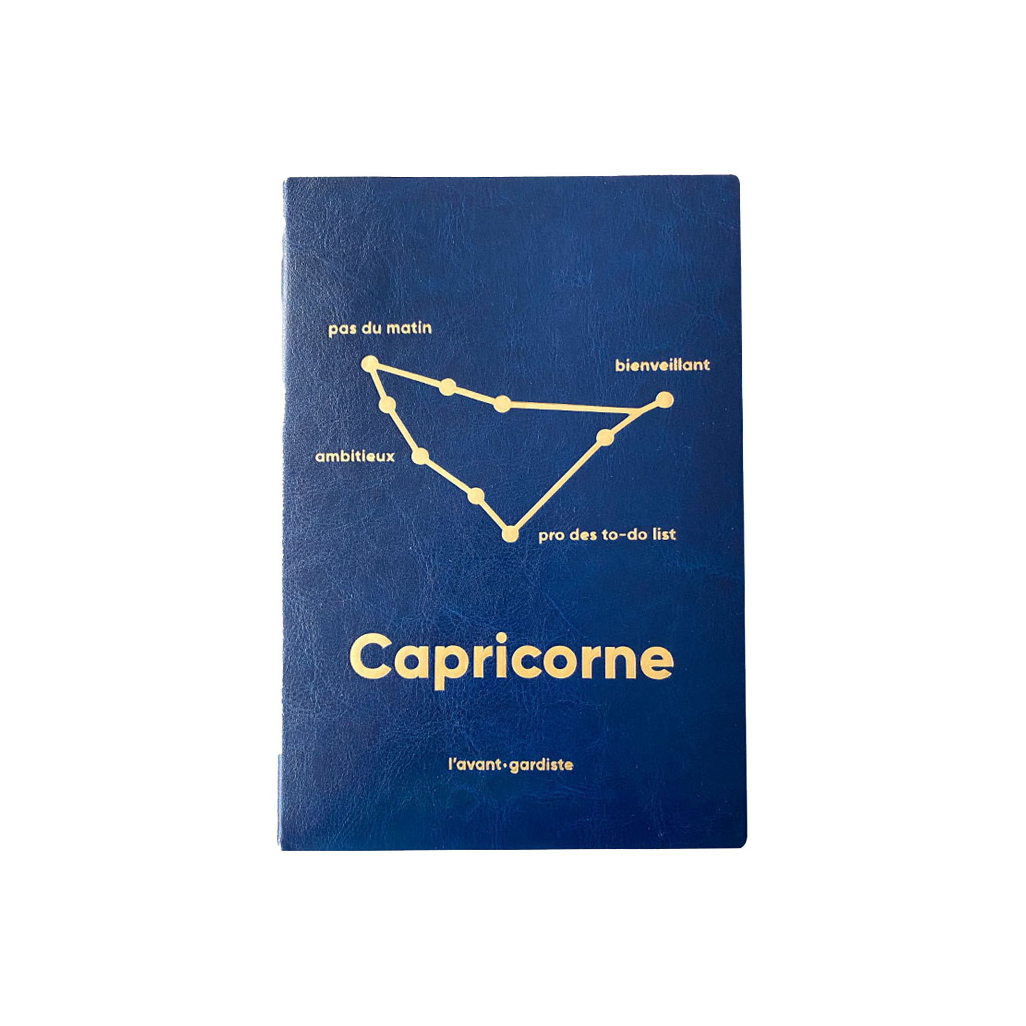 L'AVANT GARDISTE Carnet Astro capricorne Bleu