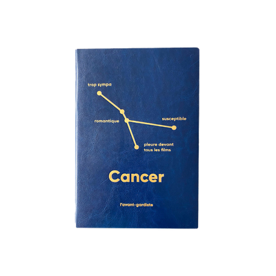 L'AVANT GARDISTE Carnet Astro cancer Bleu