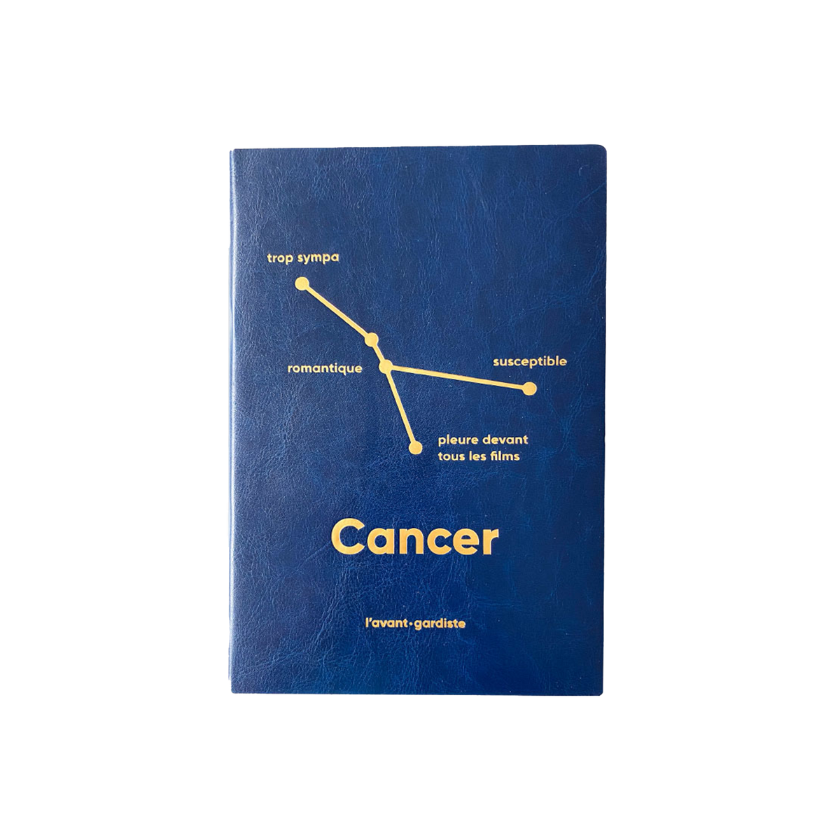 L'AVANT GARDISTE Carnet Astro cancer Bleu
