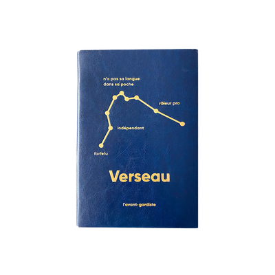 L'AVANT GARDISTE Carnet Astro verseau Bleu