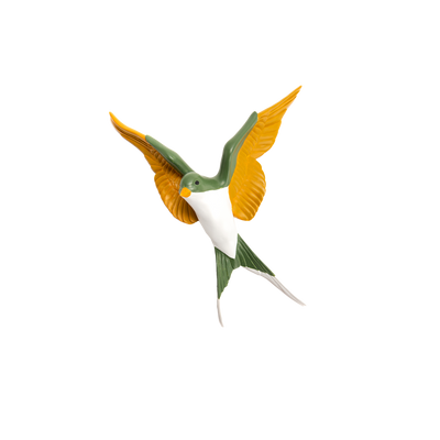 AMADEUS CADES Déco murale Muriel Vert / jaune / blanc