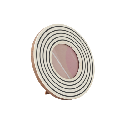 Cadre photo Lino Noir / blanc