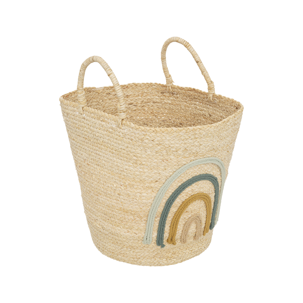 Panier de rangement Arc en ciel Multicolore