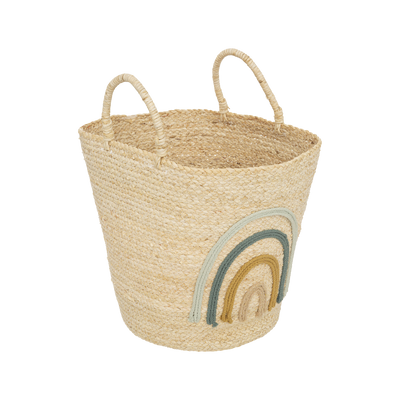 Panier de rangement Arc en ciel Multicolore
