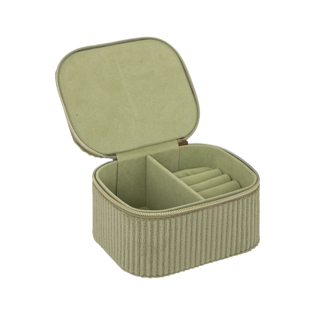 Boîte à bijoux ENYA coloris vert