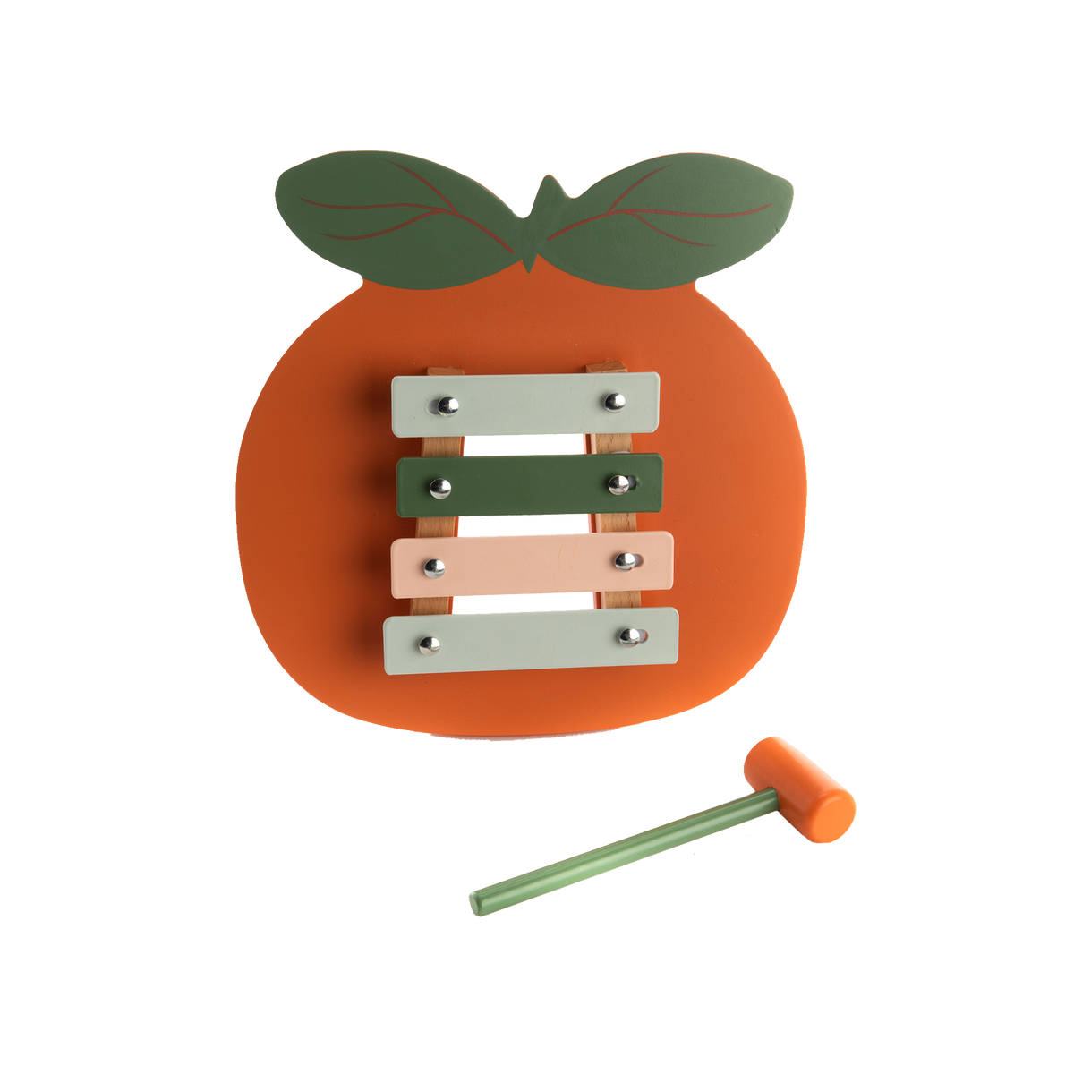 AMADEUS CADES Jeu d'éveil Xylophone martin Orange