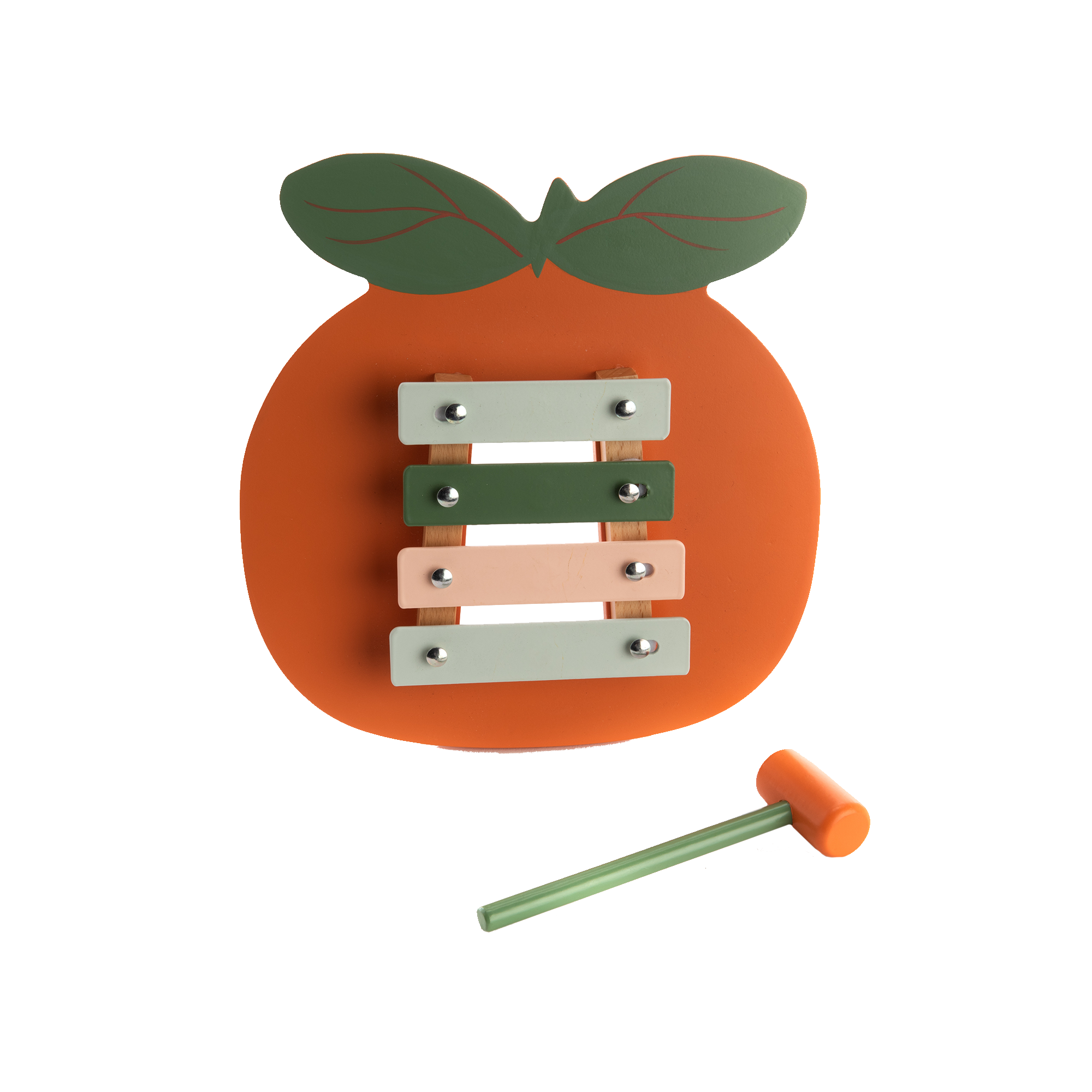 AMADEUS CADES Jeu d'éveil Xylophone martin Orange