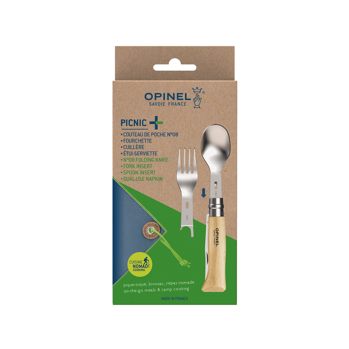 OPINEL Set repas Picnic Beige