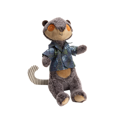 AMADEUS CADES Peluche Mat le suricate Brun