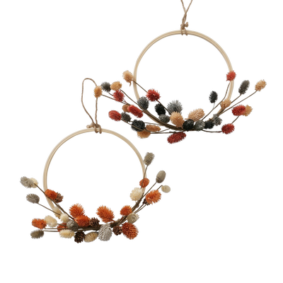 4MURS Couronne Rumba Bois / terracotta / jaune