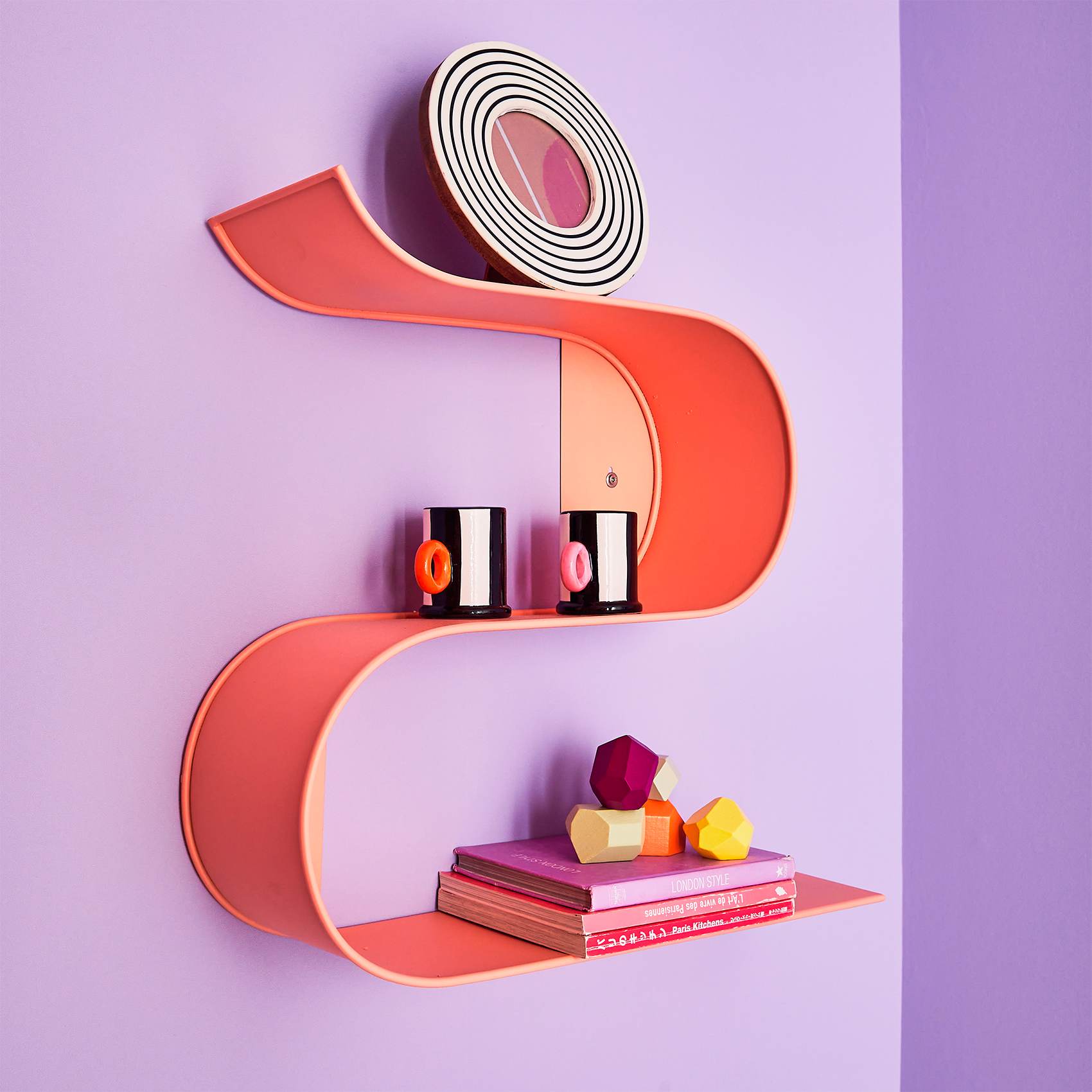 Etagère murale métallique Abby Rose