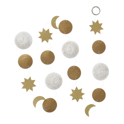 Décoration à suspendre Sonella Or / blanc