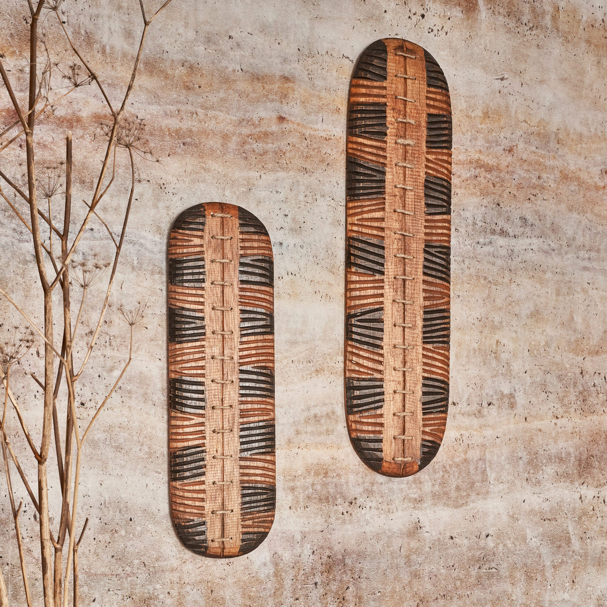 Déco murale Wakanda Brun