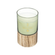 Bougie parfumée Bois soul Vert/beige Bois de cedre 360G