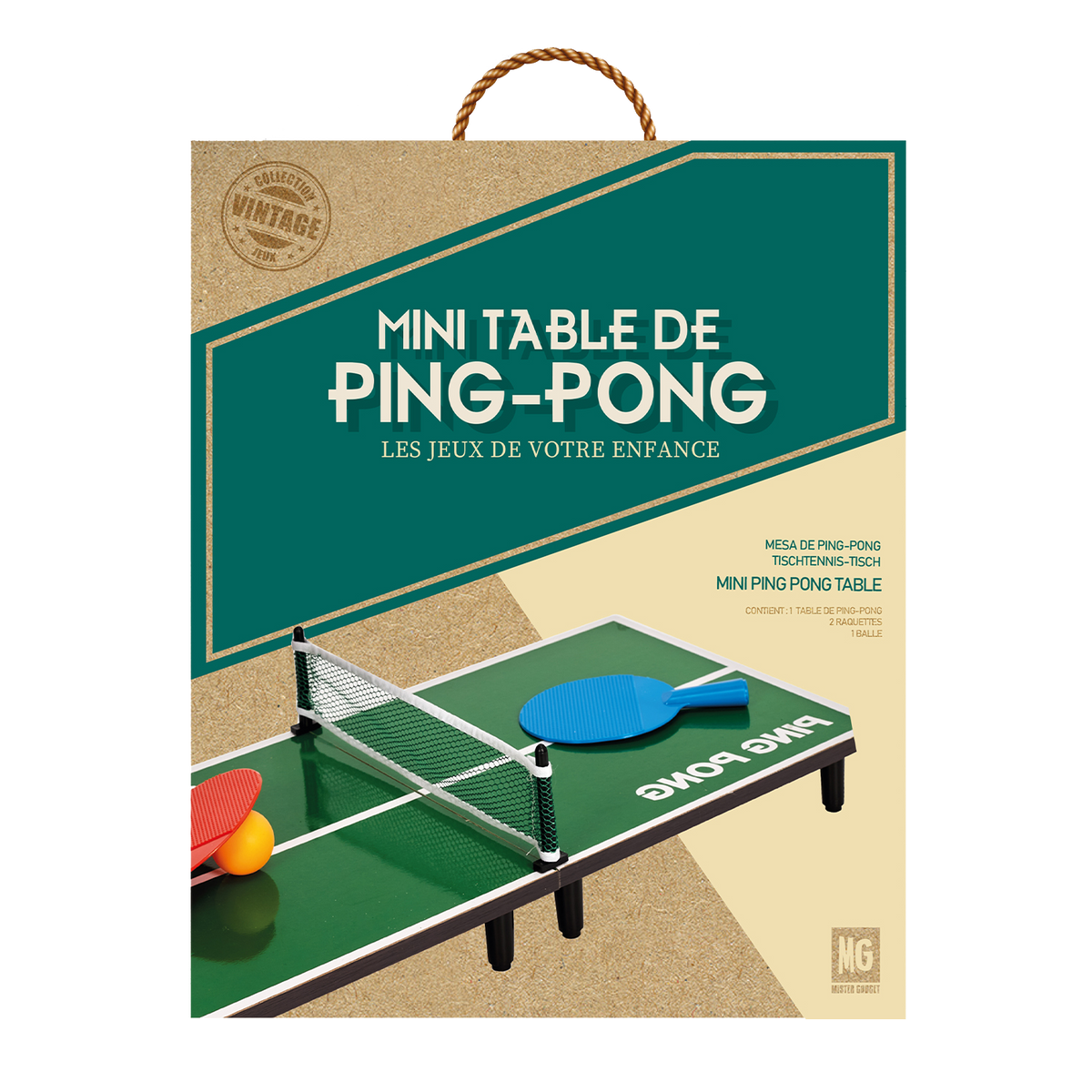 Jeu Table de ping pong Vert