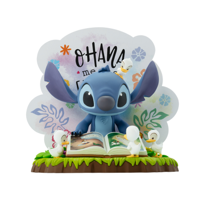 DISNEY Figurine Stitch ohana Multicolore