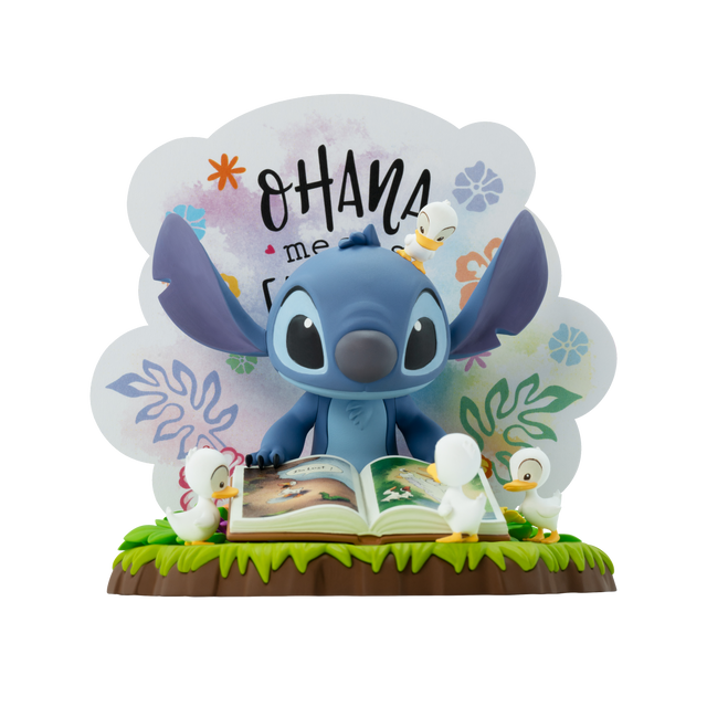 Disney Figurine STITCH OHANA coloris multicolore