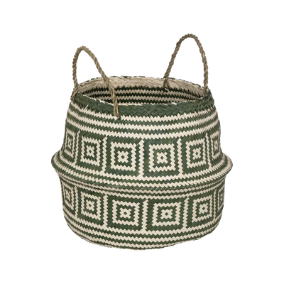 Panier de rangement Ingo Beige/vert