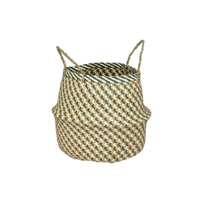 Panier de rangement Elie Beige/vert