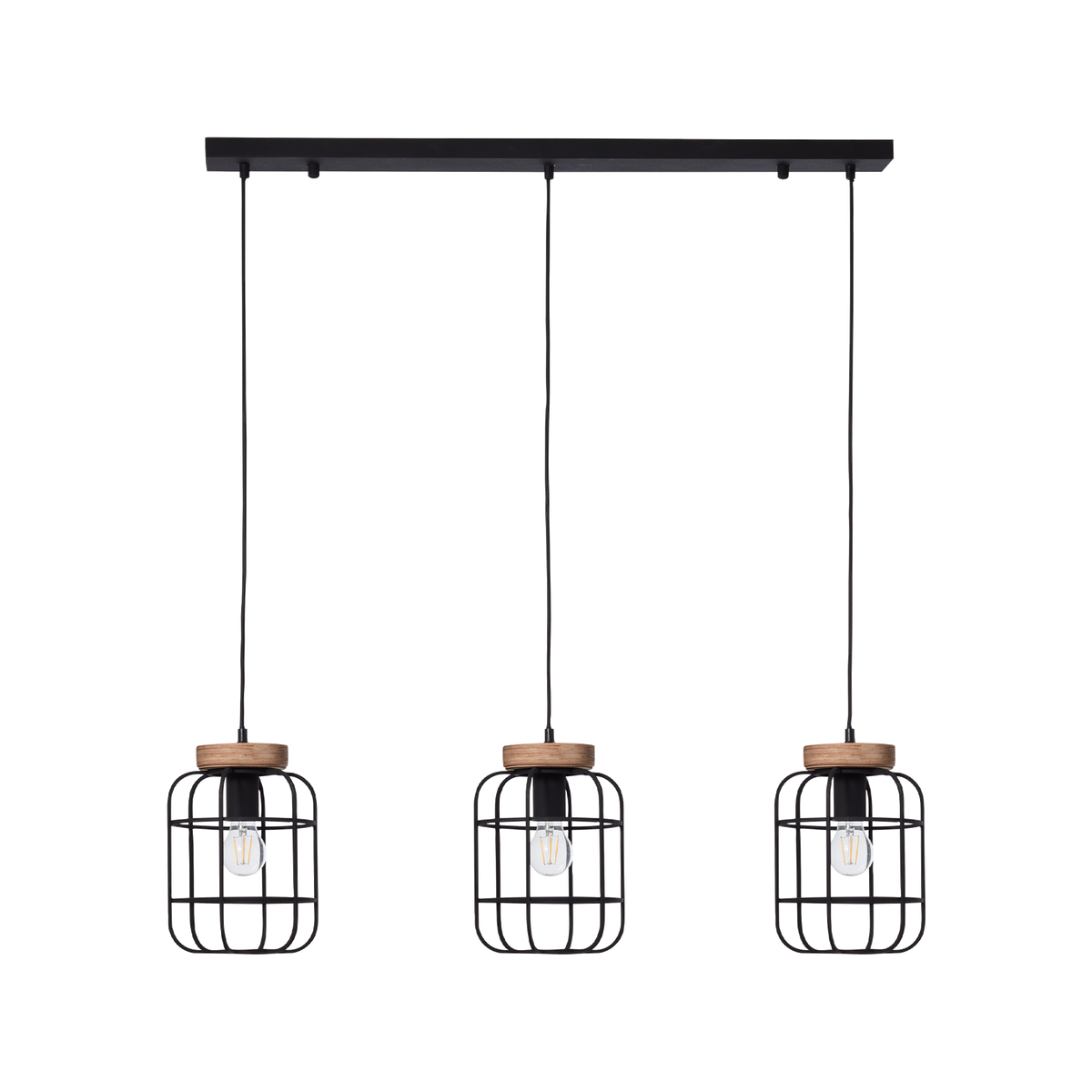 Suspension Gwen Noir