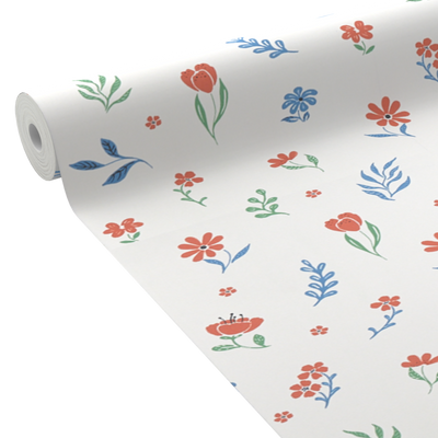 4MURS Papier peint intissé Lyse Multicolore