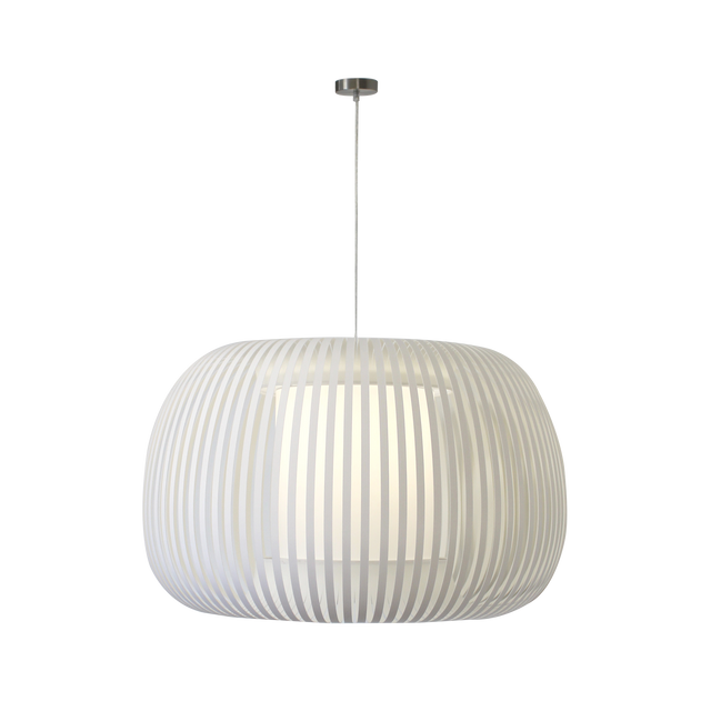 Suspension CASSIOPÉE coloris blanc 40 x 60 cm