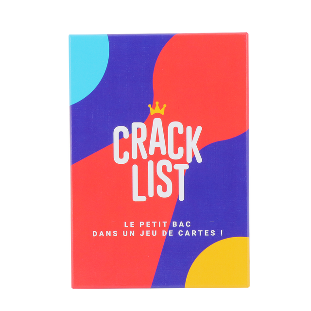 Jeu de société CRACK LIST