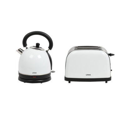 Set Petit déjeuner vintage Blanc