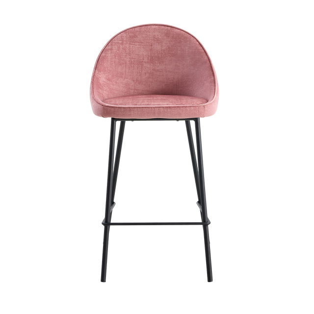 4MURS Tabouret de plan de travail CAITLYNE coloris rose