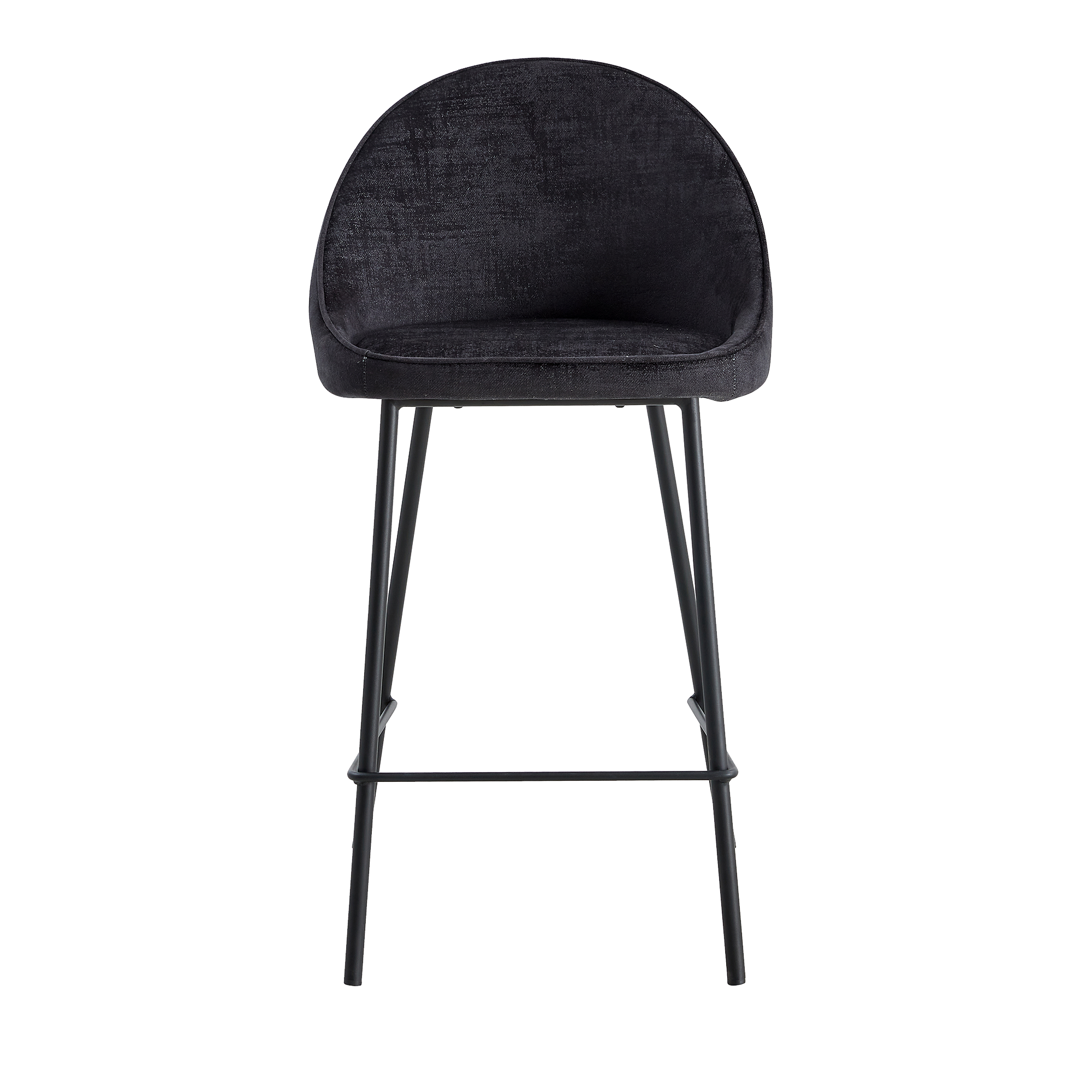 4MURS Tabouret de plan de travail Caitlyne Noir