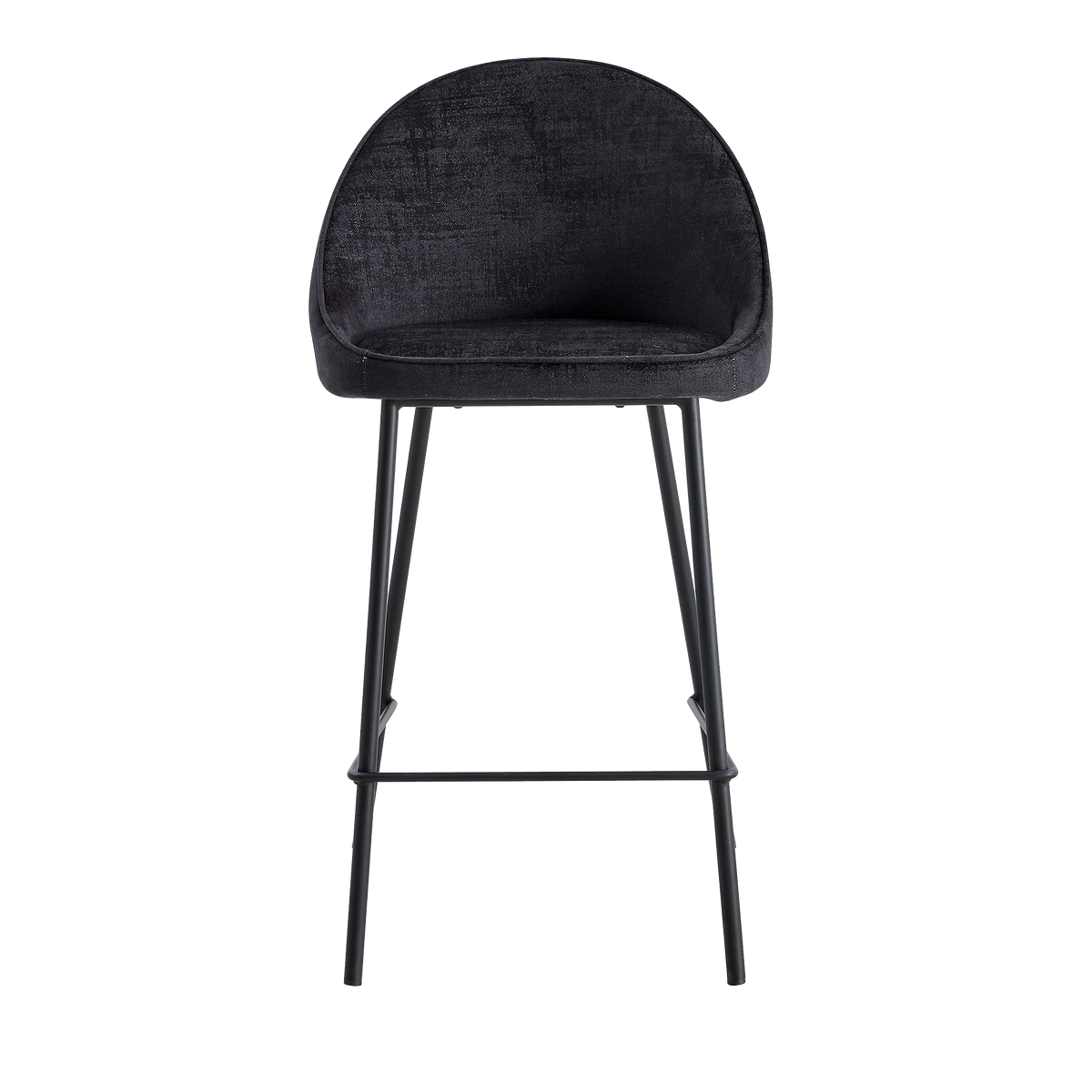 4MURS Tabouret de plan de travail Caitlyne Noir