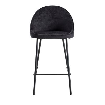 4MURS Tabouret de plan de travail Caitlyne Noir